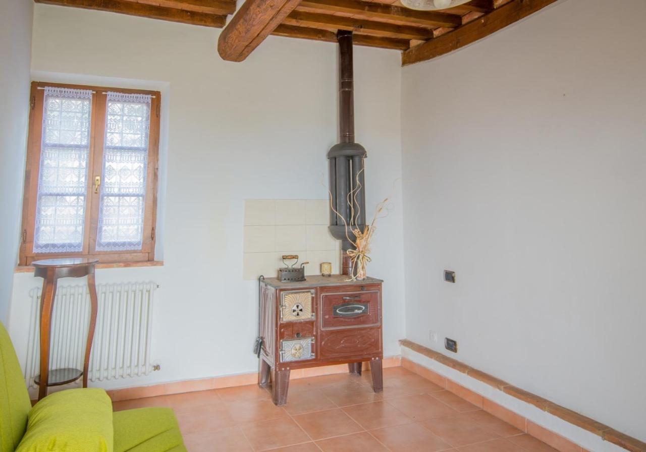 Ulivo-Chianti Charming Flat With Private Parking! Apartman Asciano Kültér fotó