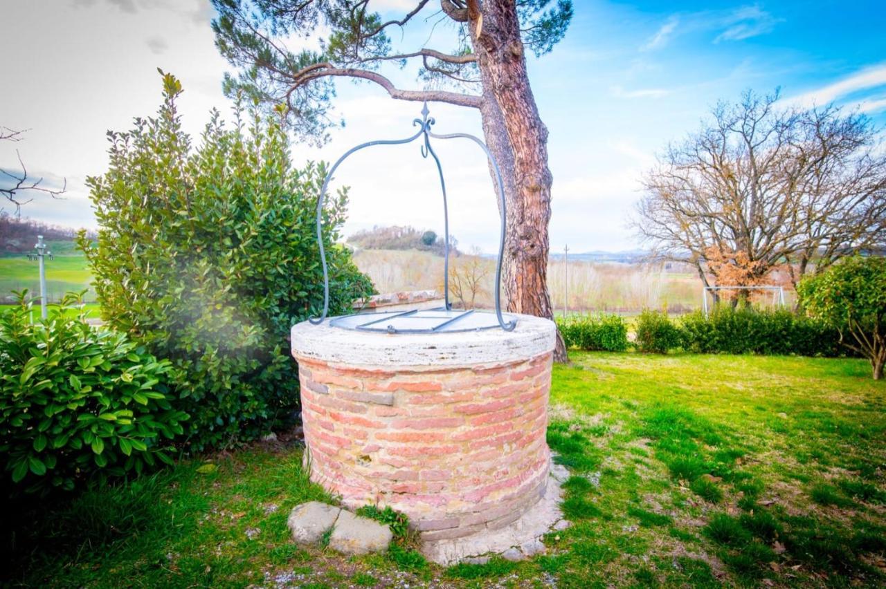 Ulivo-Chianti Charming Flat With Private Parking! Apartman Asciano Kültér fotó