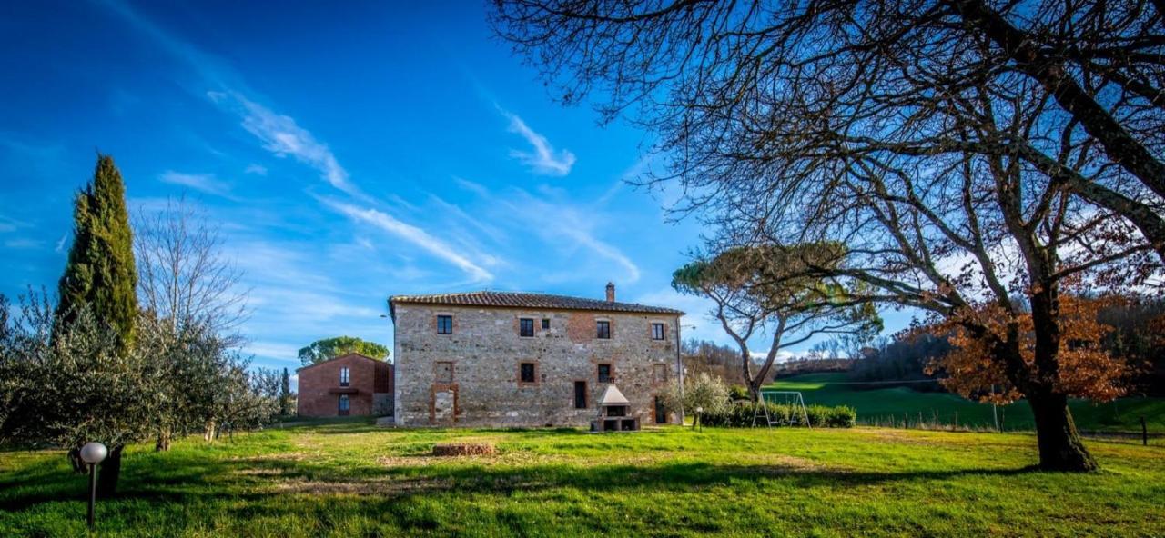 Ulivo-Chianti Charming Flat With Private Parking! Apartman Asciano Kültér fotó