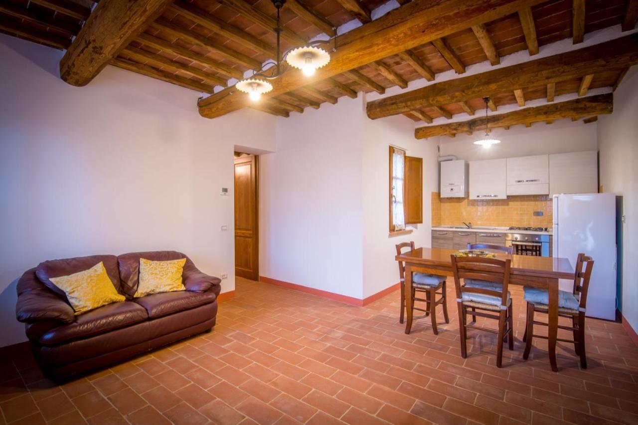 Ulivo-Chianti Charming Flat With Private Parking! Apartman Asciano Kültér fotó