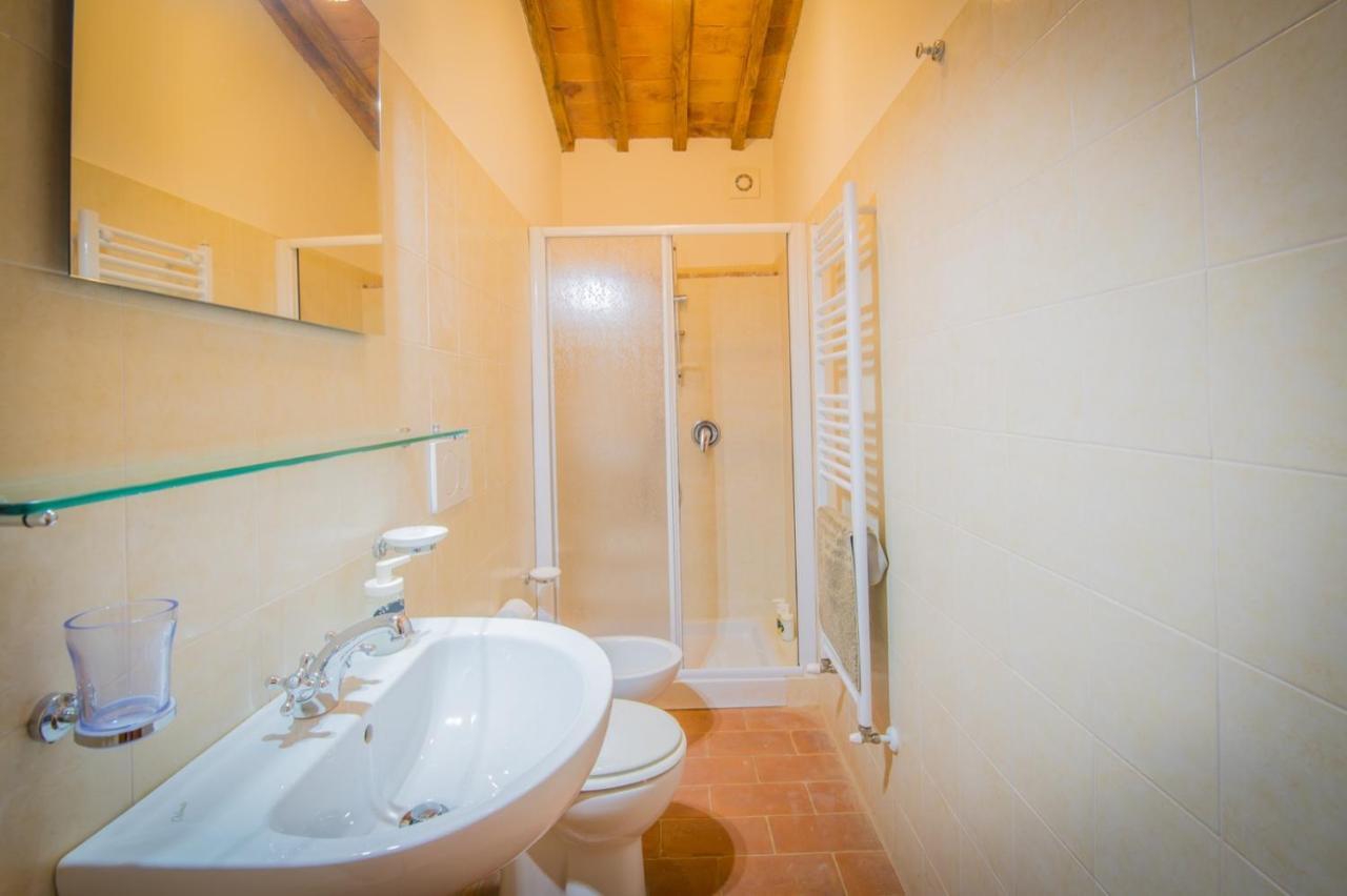 Ulivo-Chianti Charming Flat With Private Parking! Apartman Asciano Kültér fotó