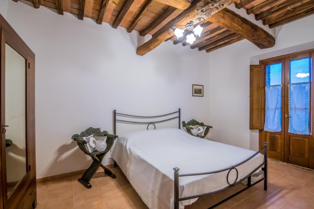 Ulivo-Chianti Charming Flat With Private Parking! Apartman Asciano Kültér fotó