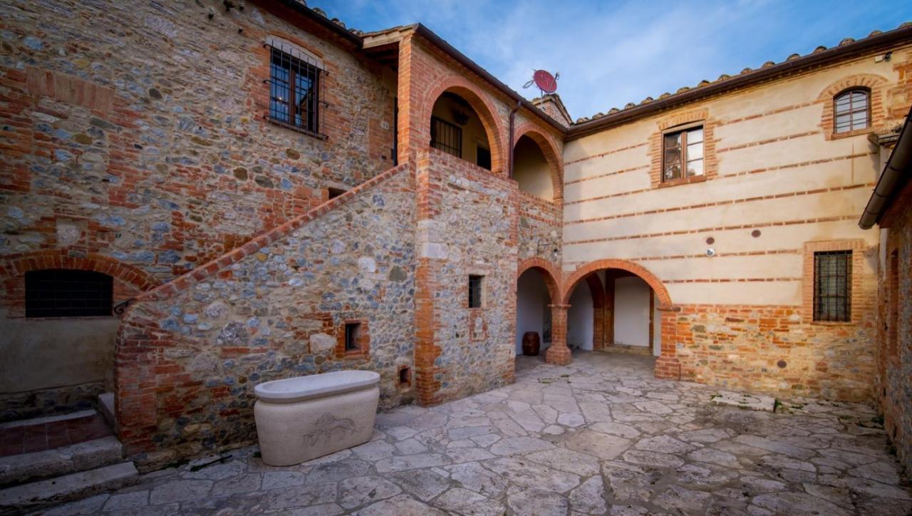 Ulivo-Chianti Charming Flat With Private Parking! Apartman Asciano Kültér fotó