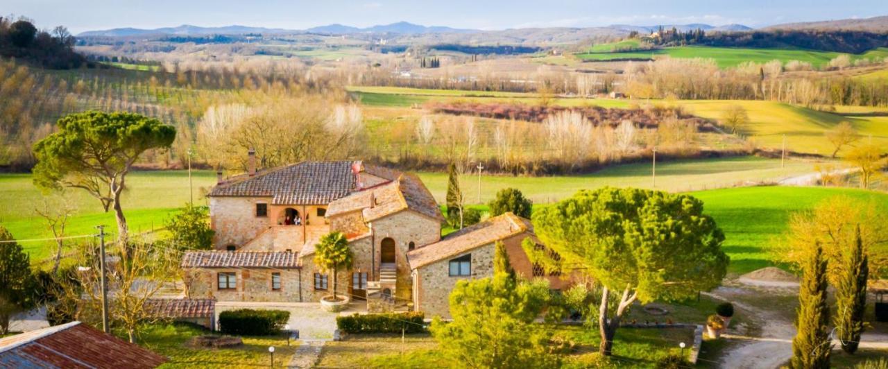 Ulivo-Chianti Charming Flat With Private Parking! Apartman Asciano Kültér fotó