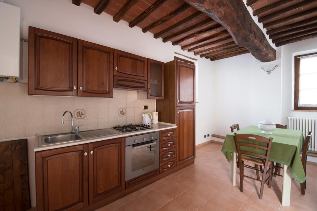 Ulivo-Chianti Charming Flat With Private Parking! Apartman Asciano Kültér fotó