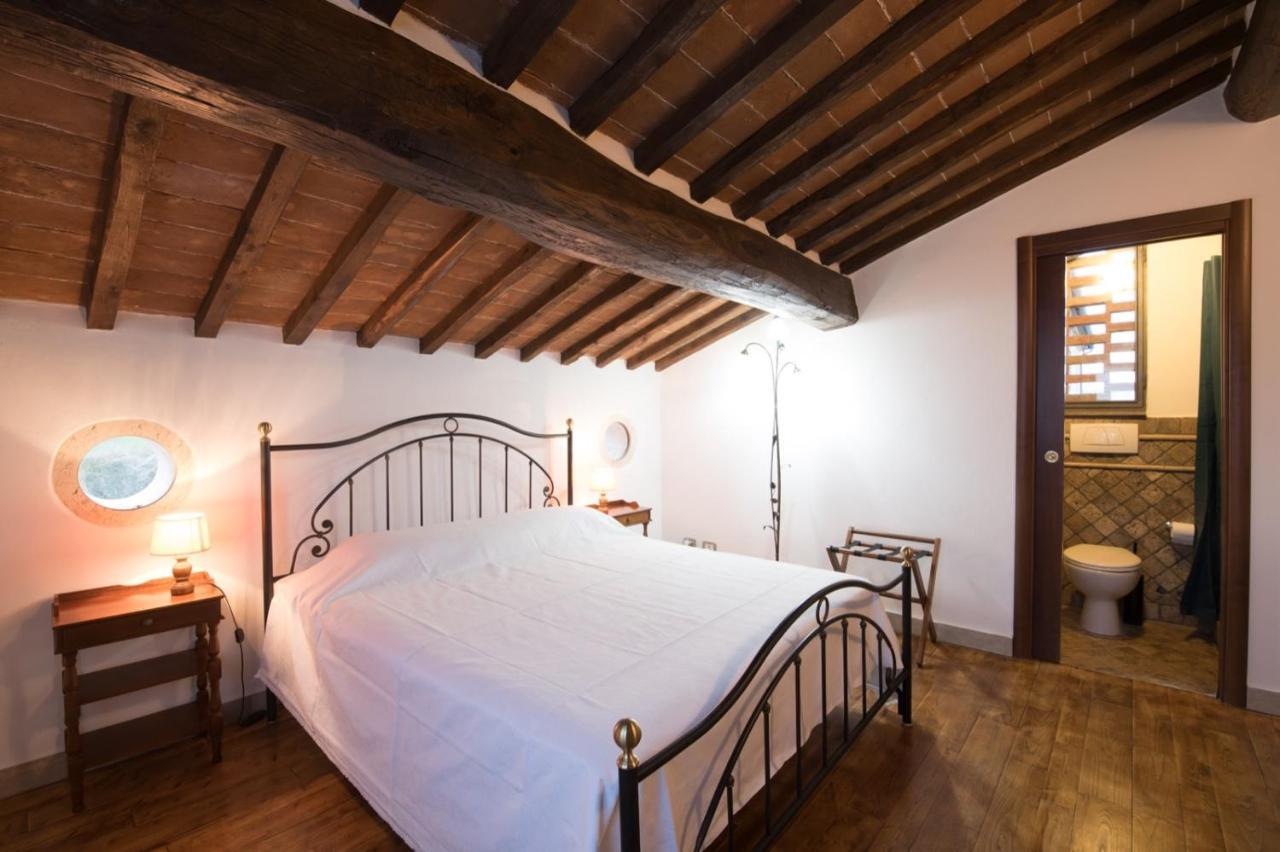 Ulivo-Chianti Charming Flat With Private Parking! Apartman Asciano Kültér fotó