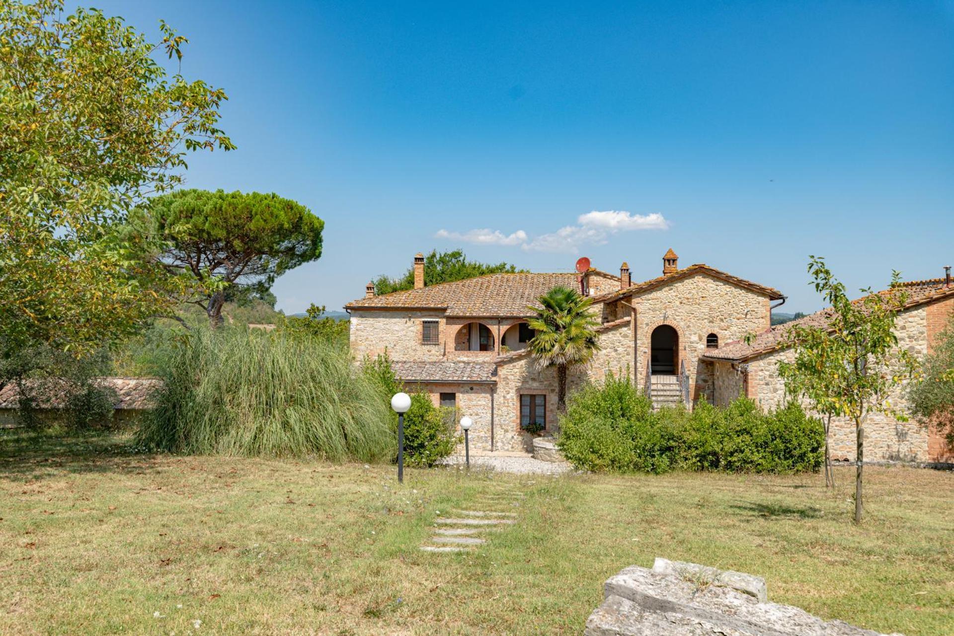 Ulivo-Chianti Charming Flat With Private Parking! Apartman Asciano Kültér fotó